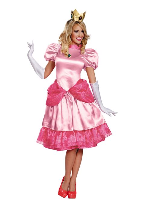 disney princess peach costume|princess peach dress adult.